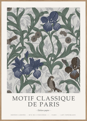 Motif Classique 3 | INDRAMMET BILLEDE Indrammet billede MF 30x40 Egeramme