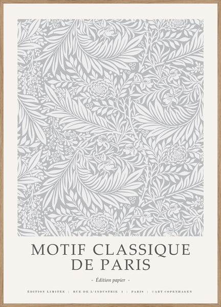 Motif Classique 5 | INDRAMMET BILLEDE Indrammet billede MF 30x40 Egeramme