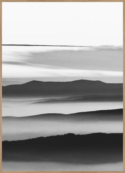 Mystic scenery 3 | INDRAMMET BILLEDE Indrammet billede MF 30x40 Egeramme