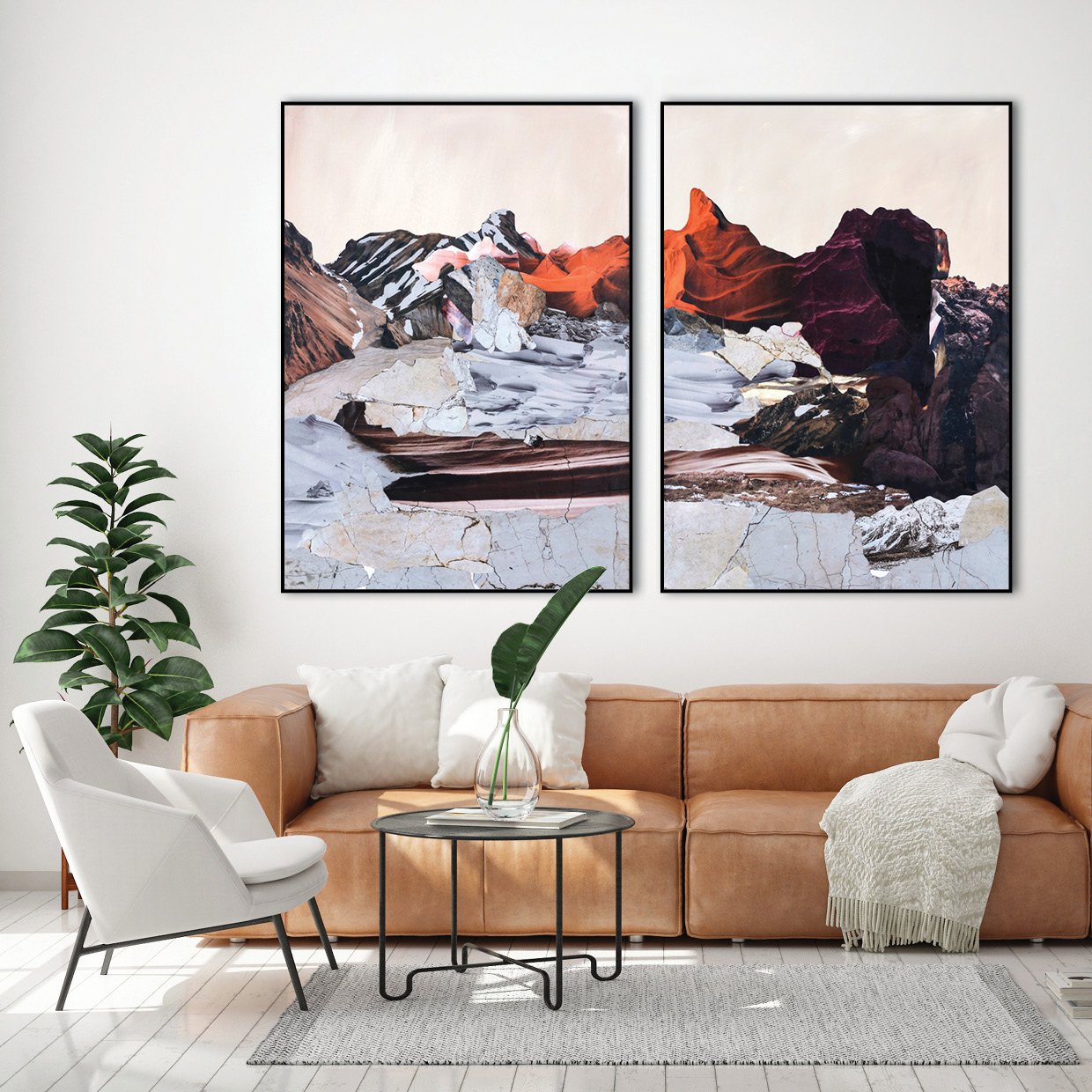 New Era 1 | INDRAMMET BILLEDE Indrammet billede MF 30x40 Sort