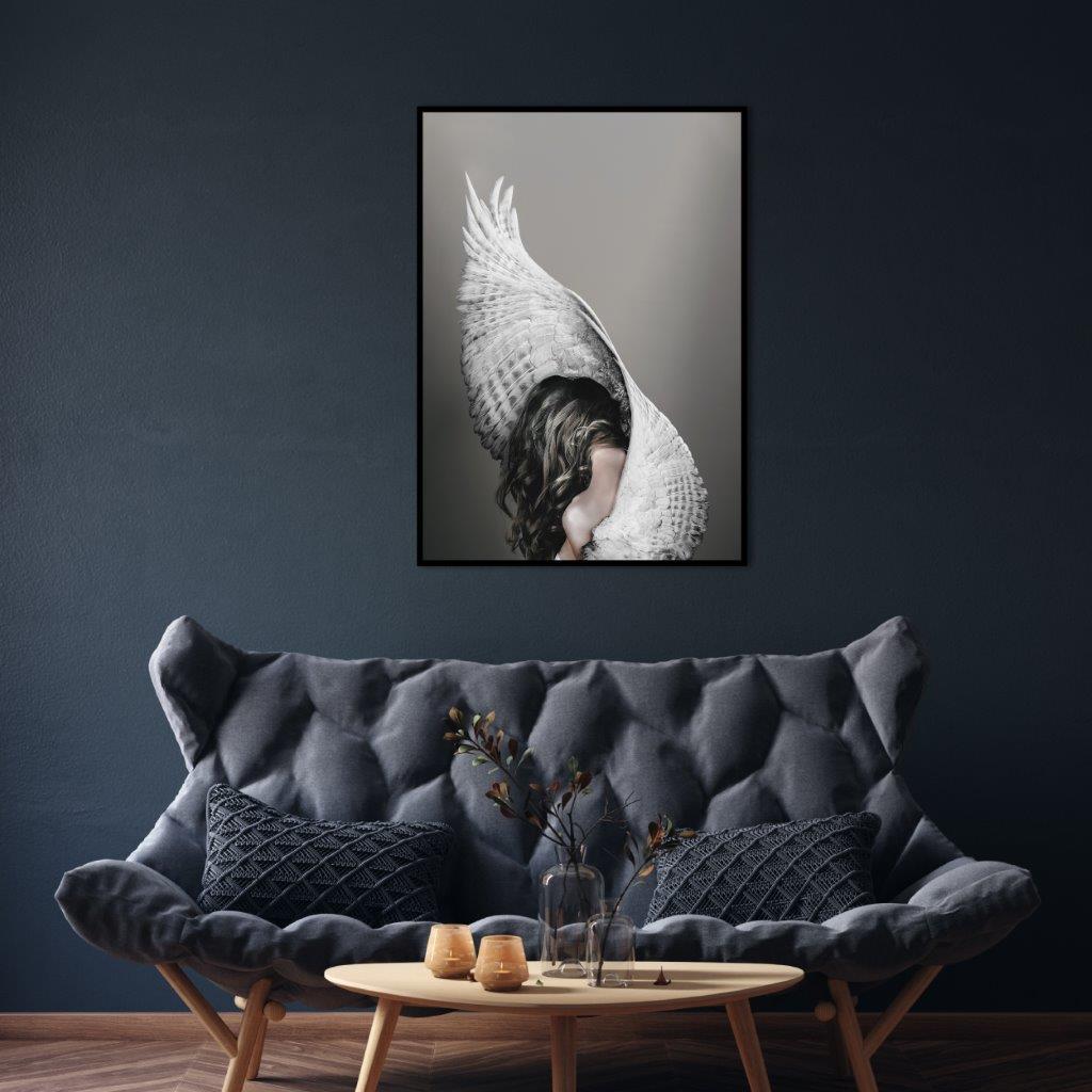 Nike | INDRAMMET BILLEDE Indrammet billede MF 30x40 Sort