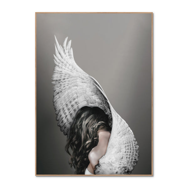 Nike | INDRAMMET BILLEDE Indrammet billede MF 30x40 Egeramme
