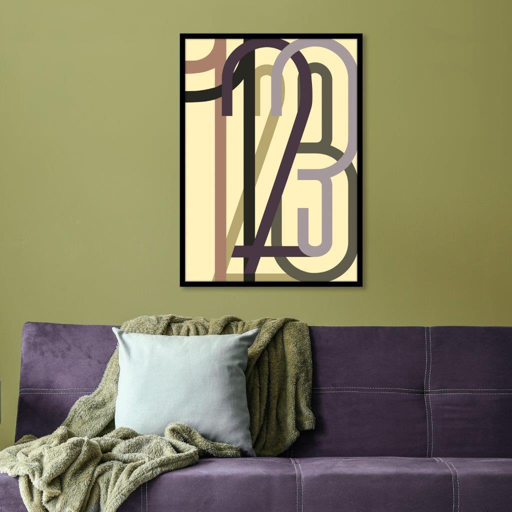 Numbers 1 | PLAKAT Plakat MF