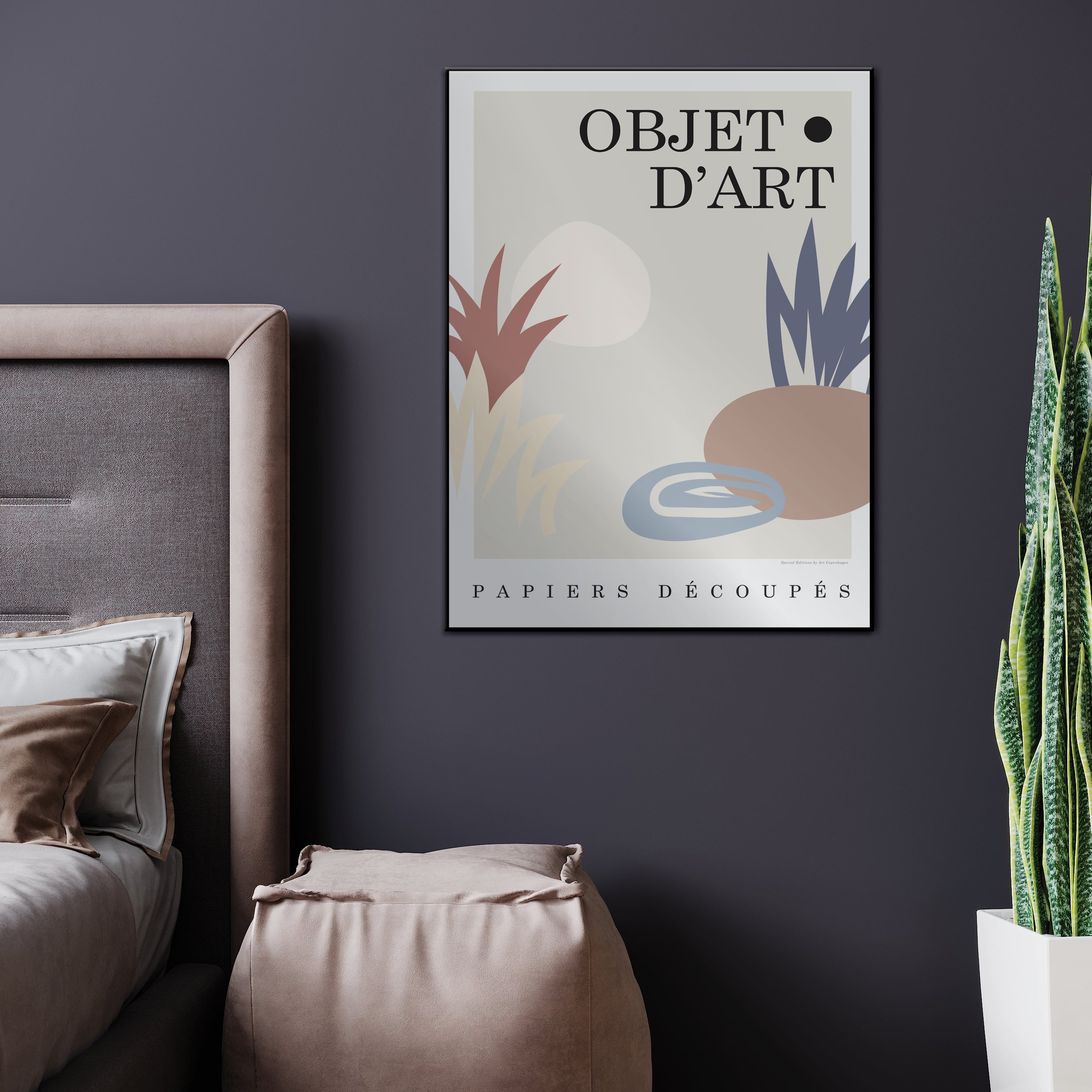 Objet-2 | INDRAMMET BILLEDE Indrammet billede MF
