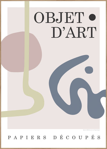 Objet-3 | INDRAMMET BILLEDE Indrammet billede MF