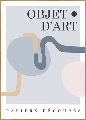 Objet-4 | INDRAMMET BILLEDE Indrammet billede MF