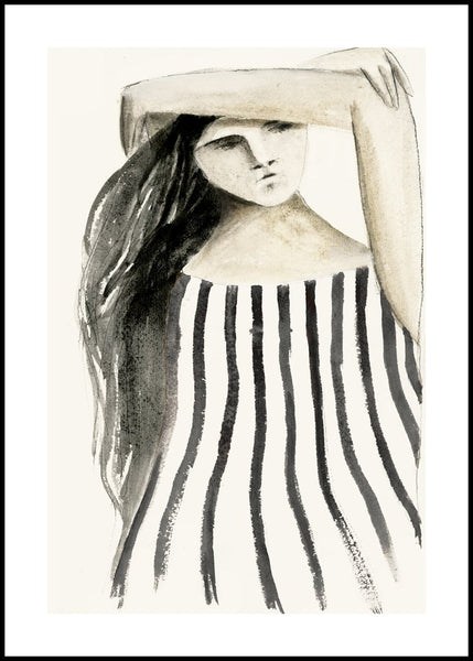 On a mission | INDRAMMET BILLEDE Indrammet billede MF 30x40 Sort