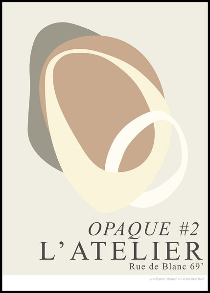 Opaque #2 | INDRAMMET BILLEDE Indrammet billede MF