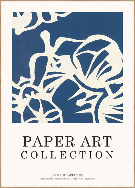 Paper Art 6 | INDRAMMET BILLEDE Indrammet billede MF 30x40 Egeramme