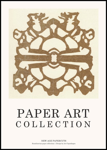 Paper Art 9 | INDRAMMET BILLEDE Indrammet billede MF 30x40 Sort