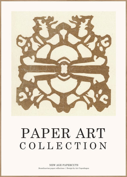 Paper Art 9 | INDRAMMET BILLEDE Indrammet billede MF 30x40 Egeramme