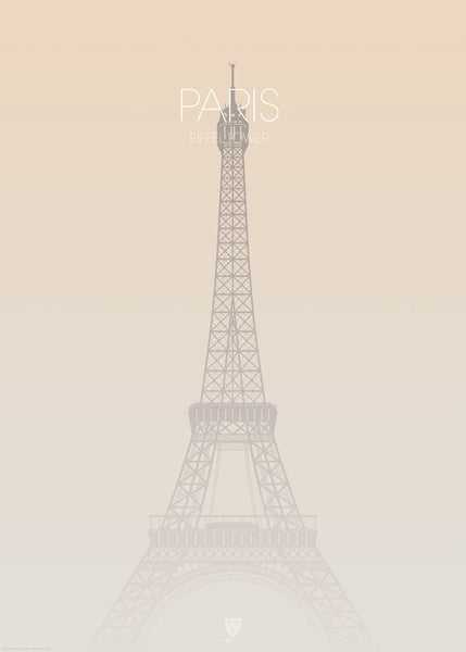 Paris Eiffel Tower | PLAKAT Plakat MF