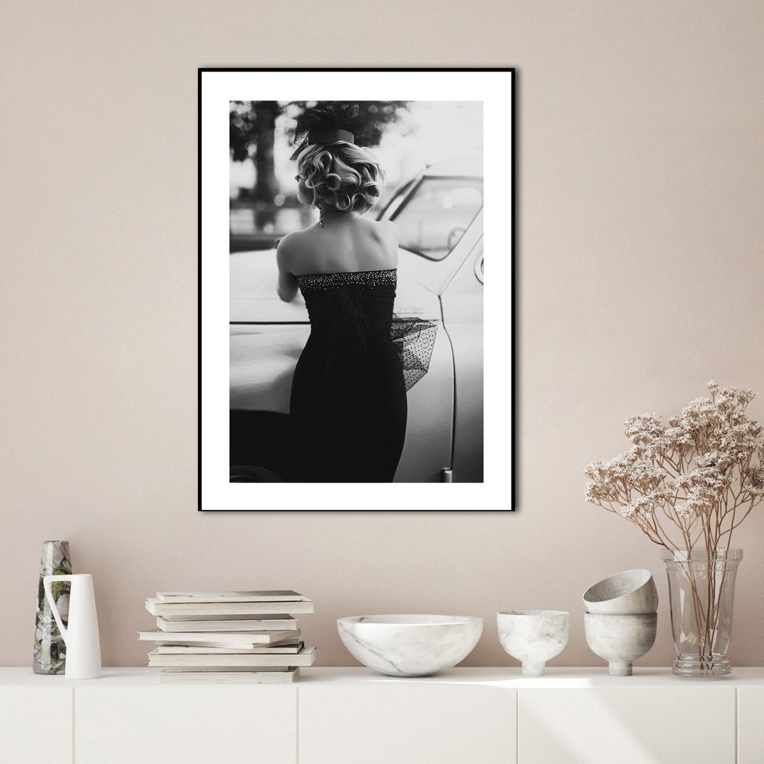 Parisian | INDRAMMET BILLEDE Indrammet billede MF 30x40 Sort