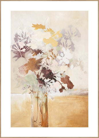 Pastel Flower 1 | INDRAMMET BILLEDE Indrammet billede MF