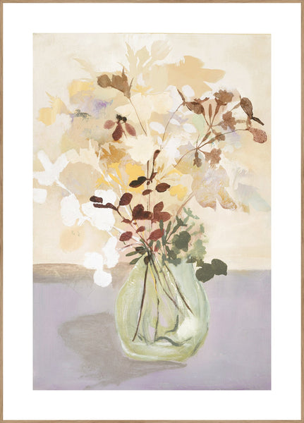 Pastel Flower 2 | INDRAMMET BILLEDE Indrammet billede MF