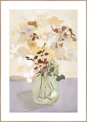Pastel Flower 2 | INDRAMMET BILLEDE Indrammet billede MF