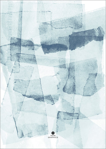 Patched Blue 1 | PLAKAT Plakat MF
