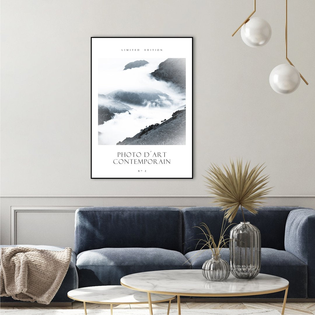 Photo D´Art No 2 | INDRAMMET BILLEDE Indrammet billede MF 30x40 Sort