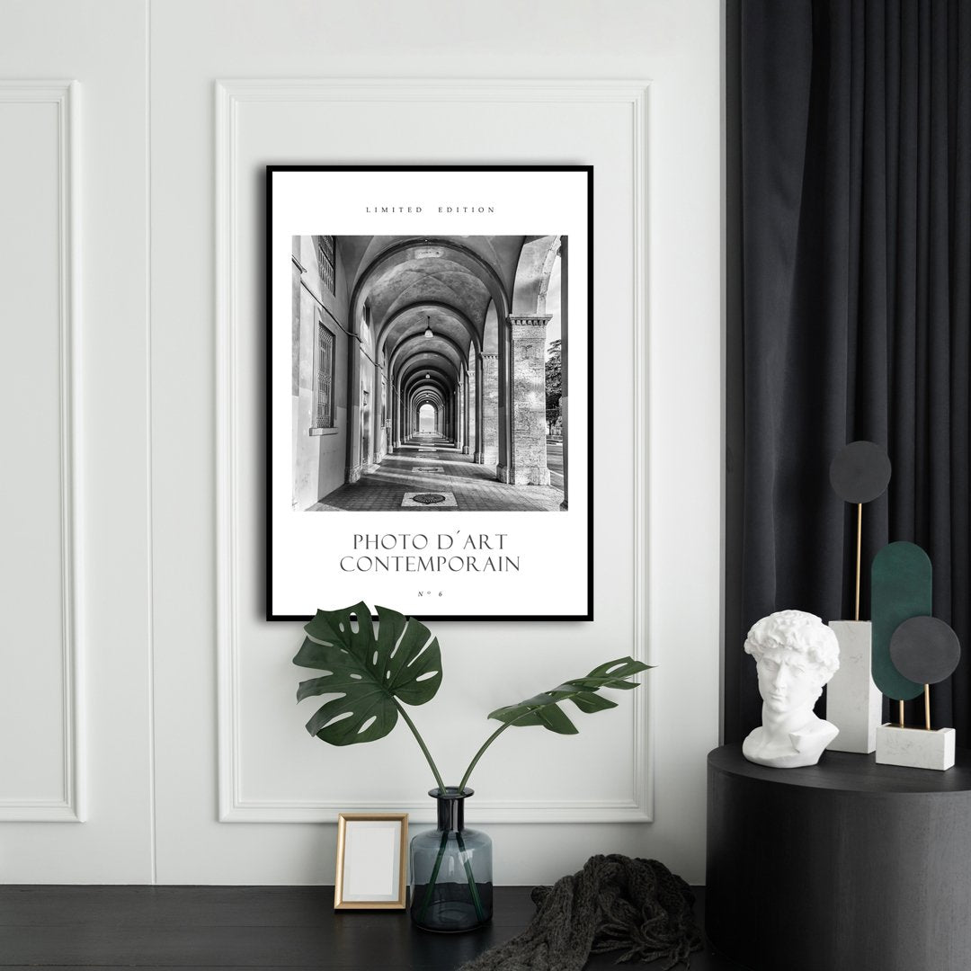 Photo DArt No 6 | INDRAMMET BILLEDE Indrammet billede MF 30x40 Sort