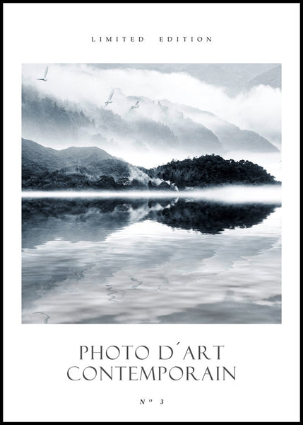 Photo D´Art No 3 | INDRAMMET BILLEDE Indrammet billede MF 30x40 Sort