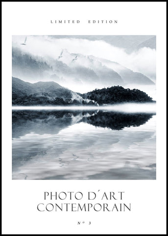 Photo D´Art No 3 | INDRAMMET BILLEDE Indrammet billede MF 30x40 Sort