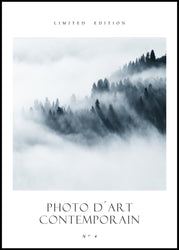 Photo D´Art No 4 | INDRAMMET BILLEDE Indrammet billede MF 30x40 Sort