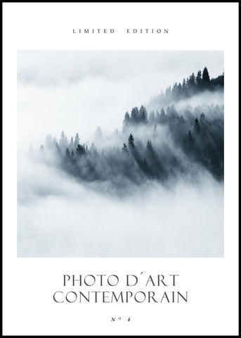 Photo D´Art No 4 | INDRAMMET BILLEDE Indrammet billede MF 30x40 Sort