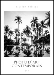 Photo DArt No 5 | INDRAMMET BILLEDE Indrammet billede MF 30x40 Sort