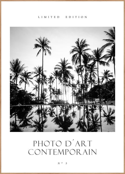 Photo DArt No 5 | INDRAMMET BILLEDE Indrammet billede MF 30x40 Egeramme