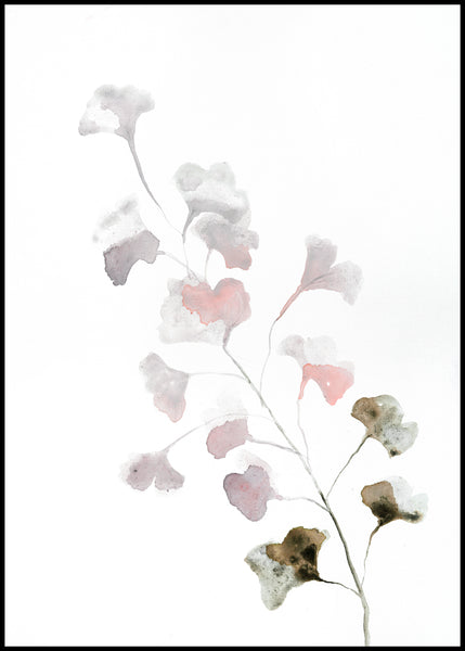 Pink Spring | INDRAMMET BILLEDE Indrammet billede MF 30x40 Sort