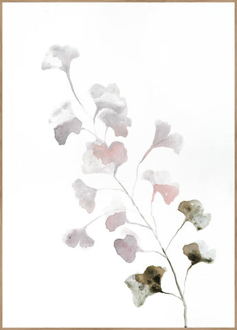 Pink Spring | INDRAMMET BILLEDE Indrammet billede MF 30x40 Egeramme