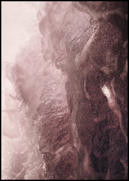 Pink motion | INDRAMMET BILLEDE Indrammet billede MF 30x40 Sort