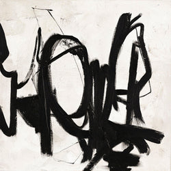 Playblack 2 | DESIGN PAINTING Design maleri ART COPENHAGEN 100x100 Uden ramme 