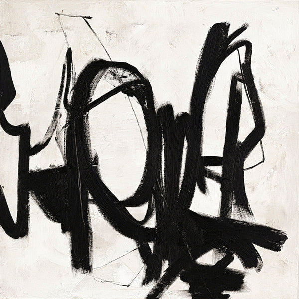 Playblack 2 | DESIGN PAINTING Design maleri ART COPENHAGEN 100x100 Uden ramme 