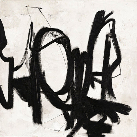 Playblack 2 | DESIGN PAINTING Design maleri ART COPENHAGEN 100x100 Uden ramme 