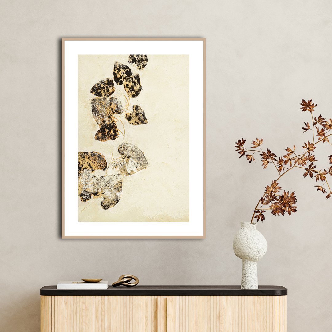 Pure Nature 2 | INDRAMMET BILLEDE Indrammet billede MF 30x40 Egeramme