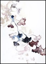 Purple Spring | INDRAMMET BILLEDE Indrammet billede MF 30x40 Sort