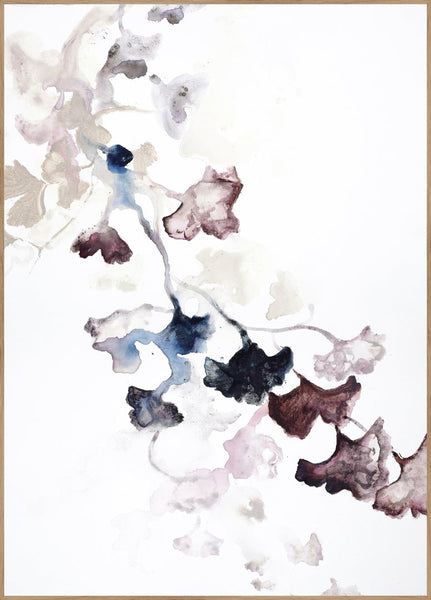 Purple Spring | INDRAMMET BILLEDE Indrammet billede MF 30x40 Egeramme