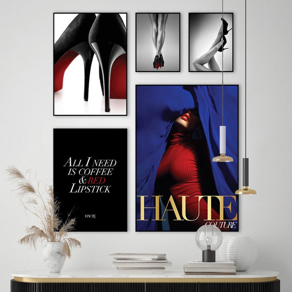 Red Lipstick | INDRAMMET BILLEDE Indrammet billede MF