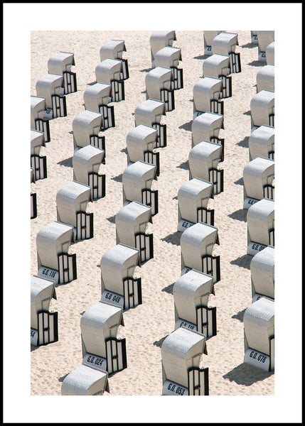 Relax | INDRAMMET BILLEDE Indrammet billede MF 30x40 Sort