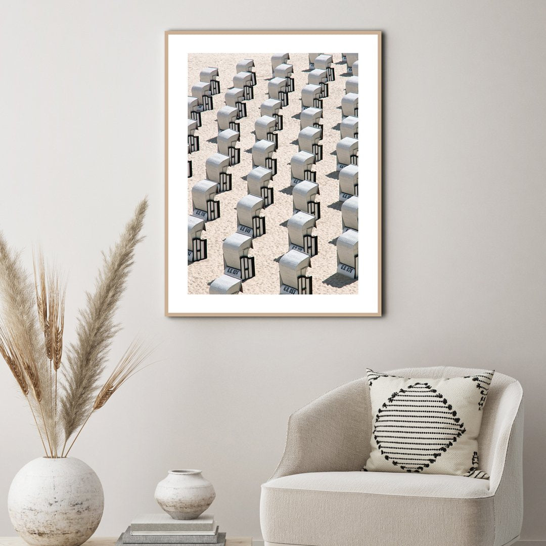 Relax | INDRAMMET BILLEDE Indrammet billede MF 30x40 Egeramme