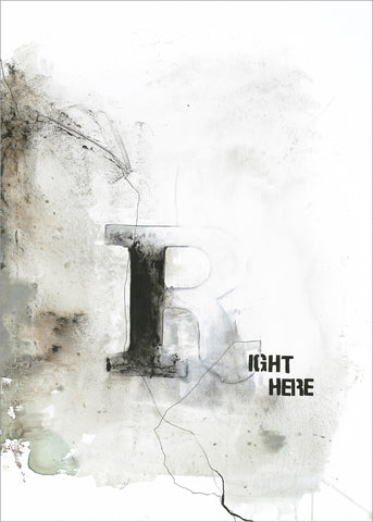 Right Here | PLAKAT Plakat MF
