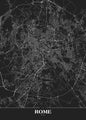 Rome black | PLAKAT