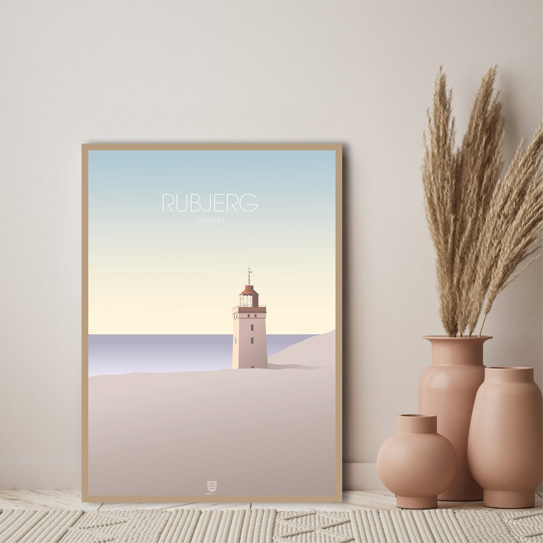 Rubjerg fyrtårn | PLAKAT Plakat MF