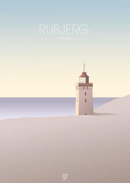 Rubjerg fyrtårn | PLAKAT Plakat MF