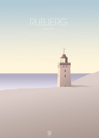 Rubjerg fyrtårn | PLAKAT Plakat MF