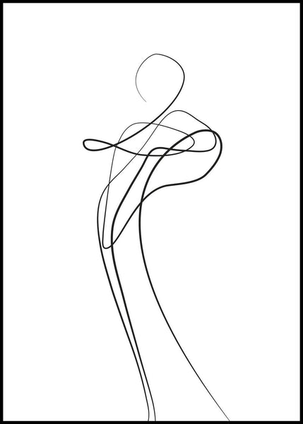 Shape of you 1 | INDRAMMET BILLEDE Indrammet billede MF