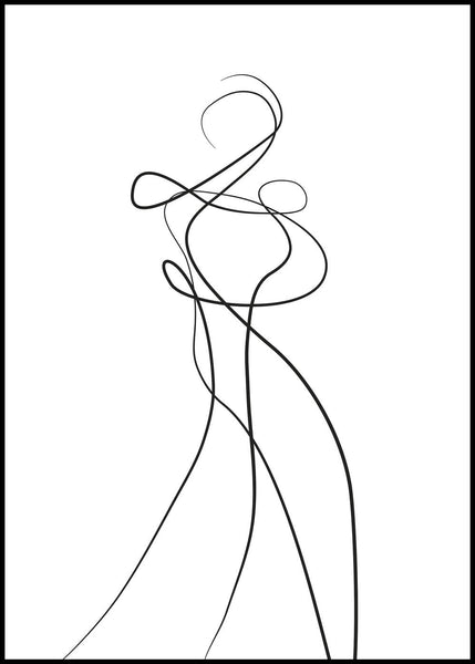 Shape of you 2 | INDRAMMET BILLEDE Indrammet billede MF