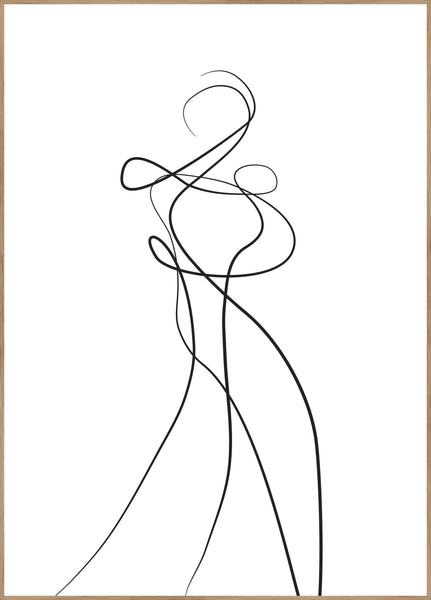 Shape of you 2 | INDRAMMET BILLEDE Indrammet billede MF