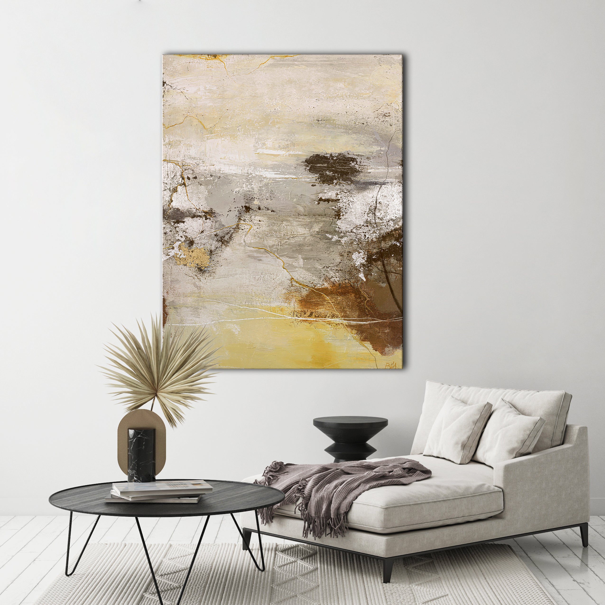 Silver Space | PREMIUM MALERI Premium Maleri ART COPENHAGEN 100x150